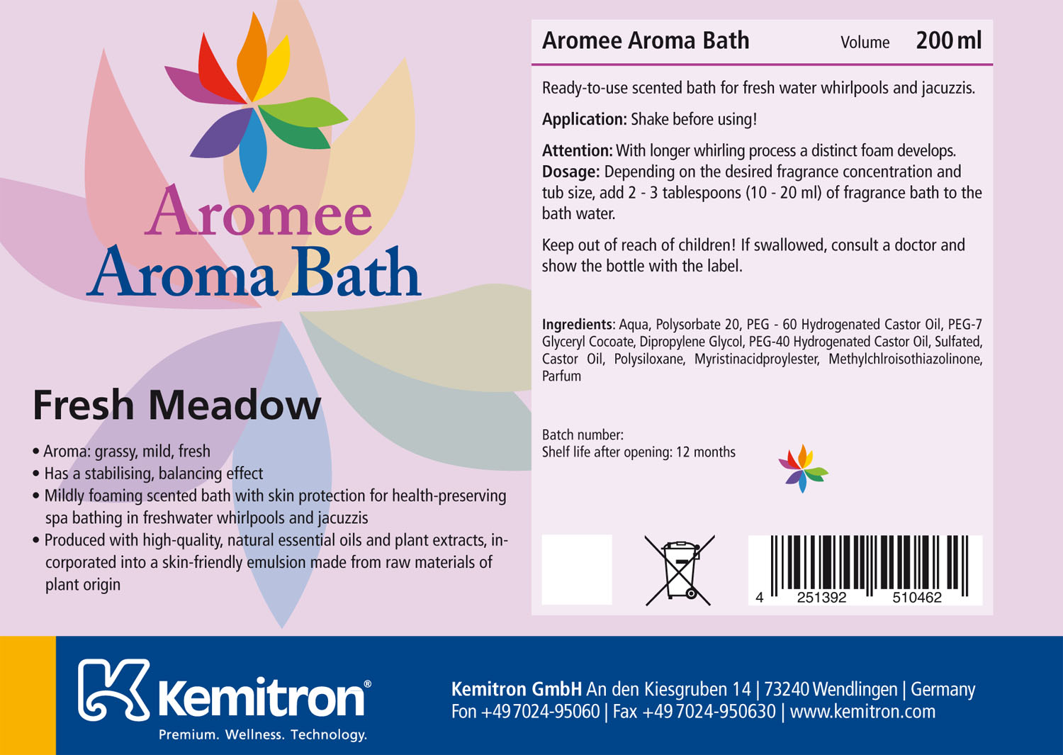 Aromee Aromabath "Heublumen"