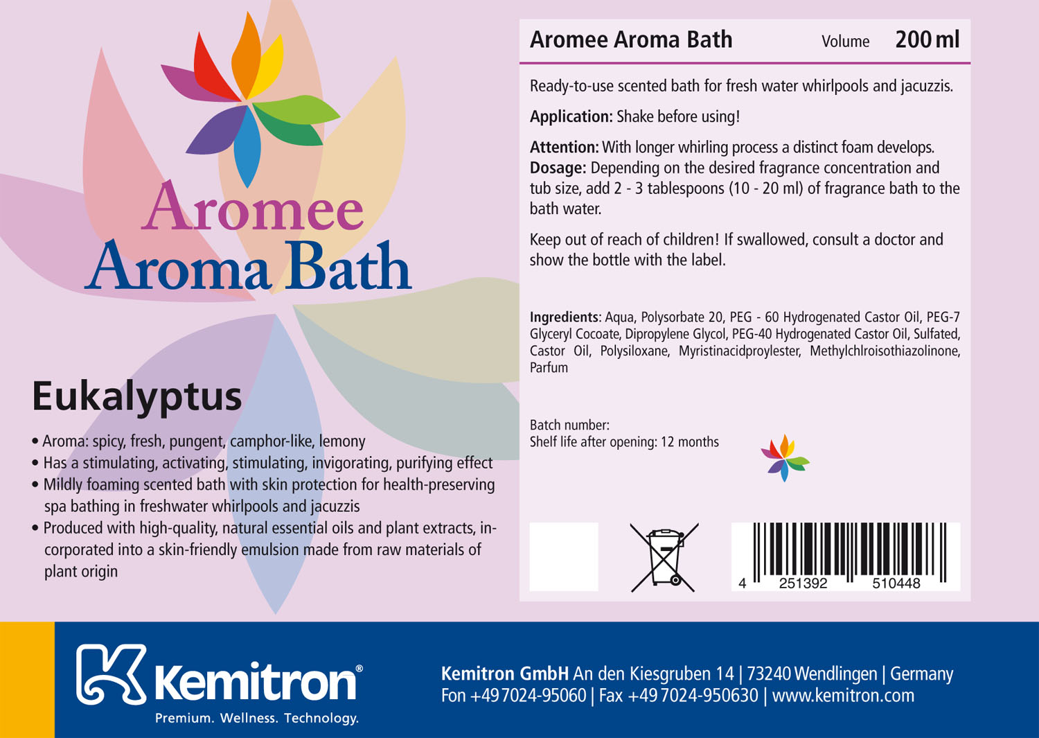 Aromee Aromabath "Eukalyptus"